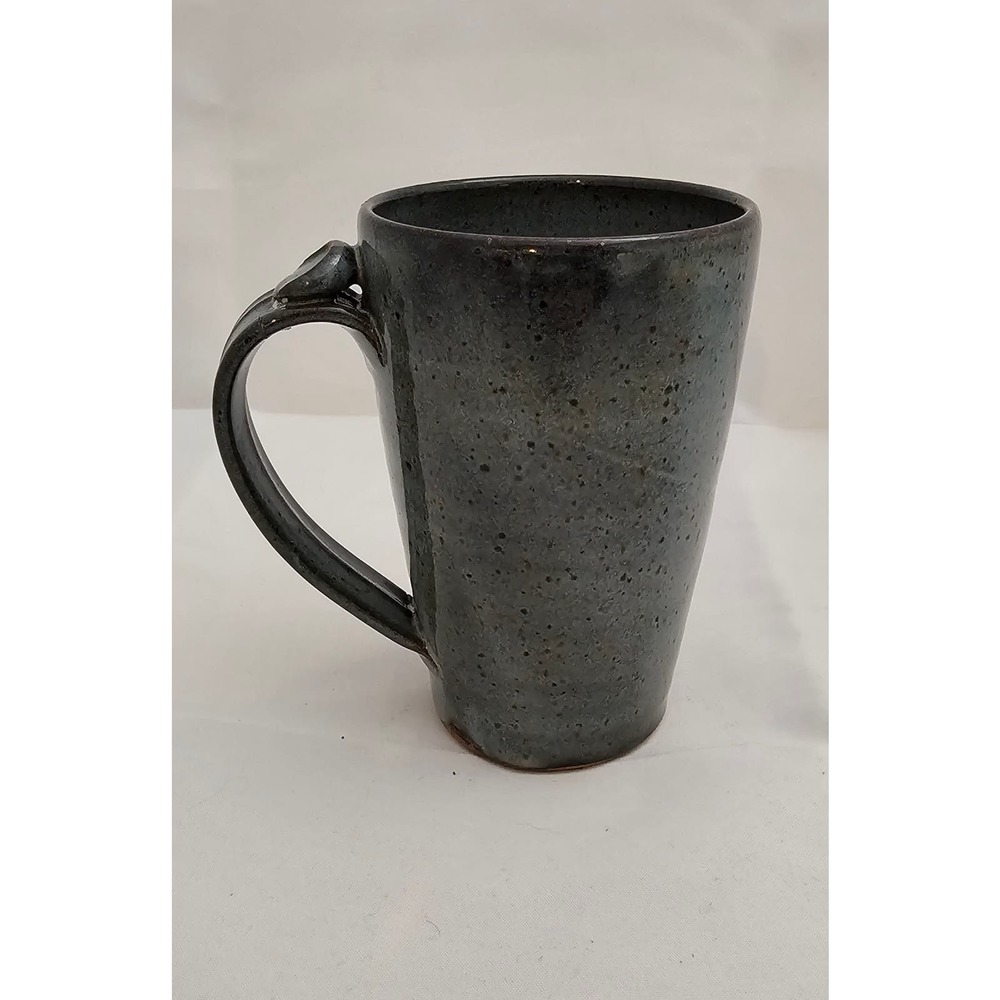 Handmade Gray/Blue Pottery Mug